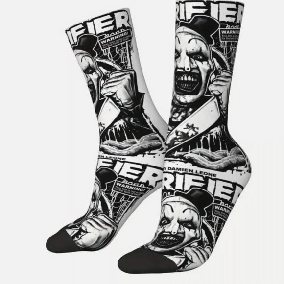Art the Clown Terrifier Socks - Picture 1 of 1